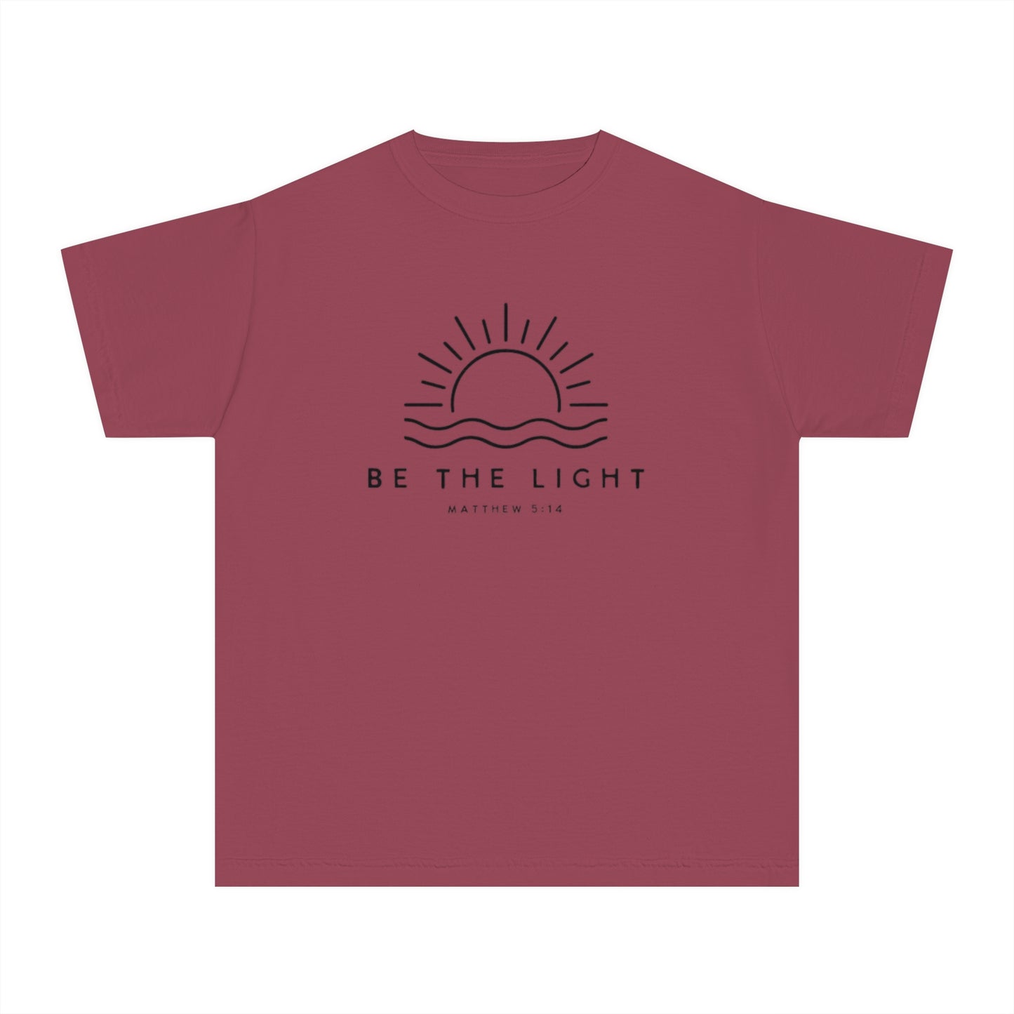 BE THE LIGHT YOUTH TEE