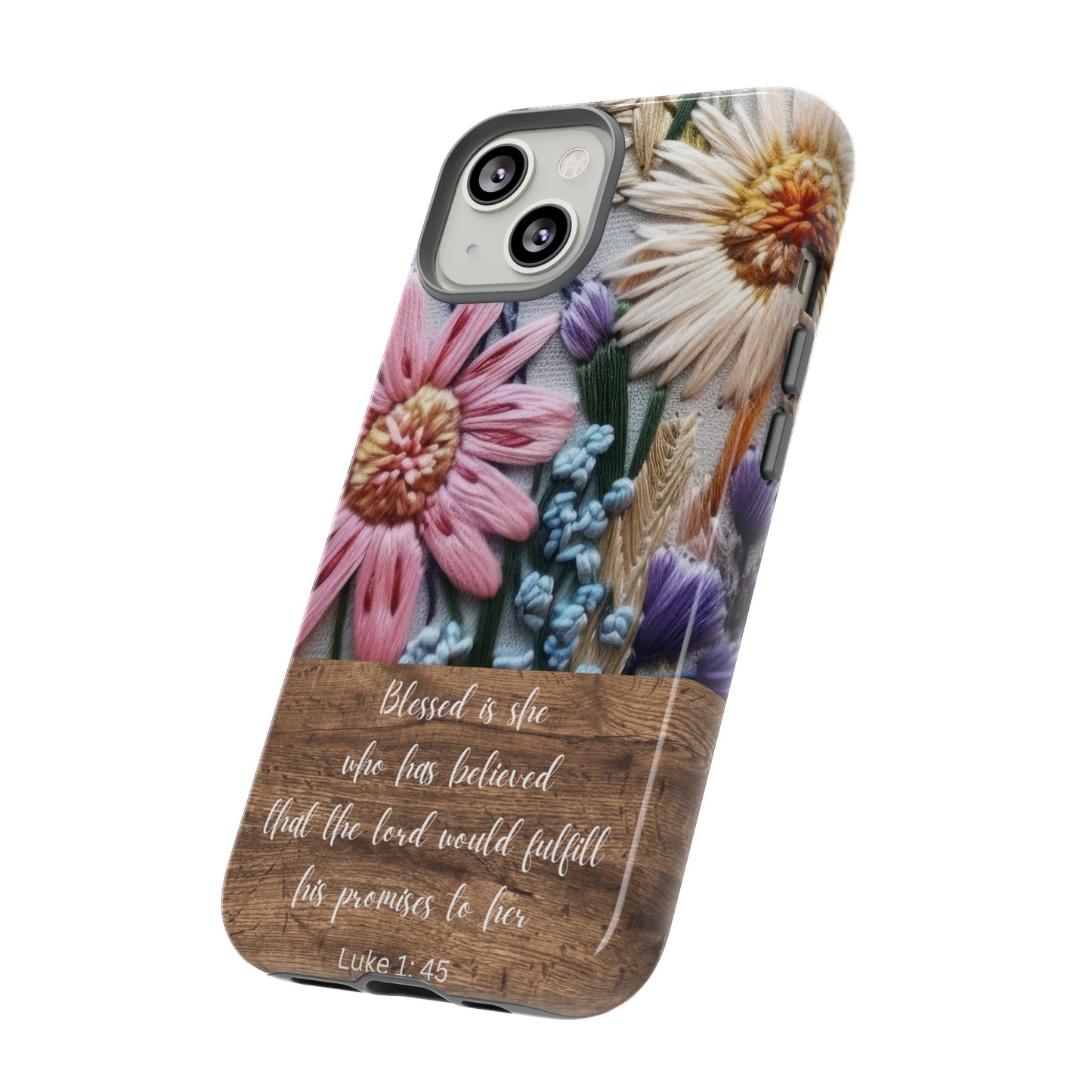 BLESSED IS SHE PHONE CASE