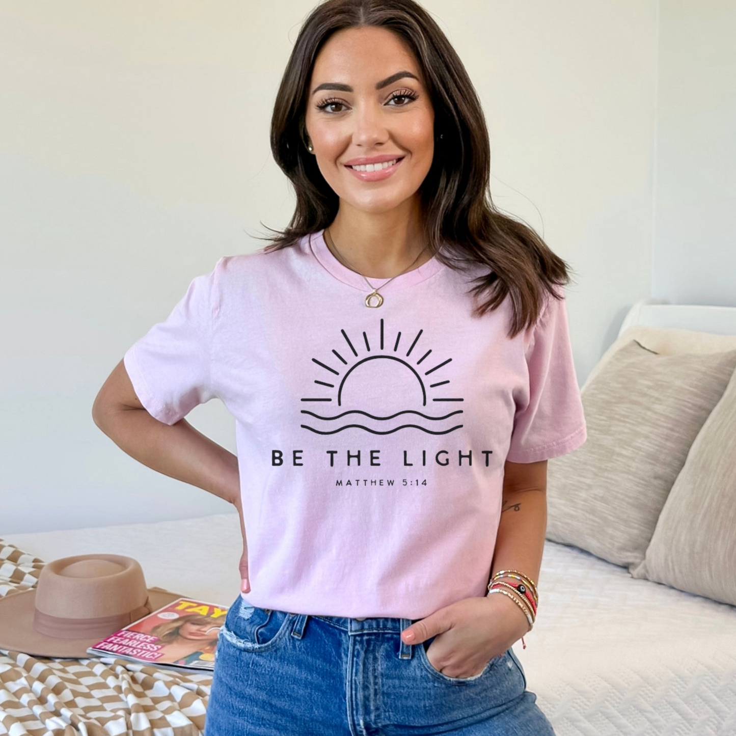 BE THE LIGHT UNISEX TEE