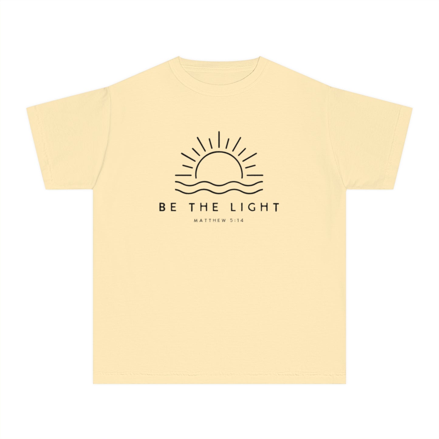 BE THE LIGHT YOUTH TEE