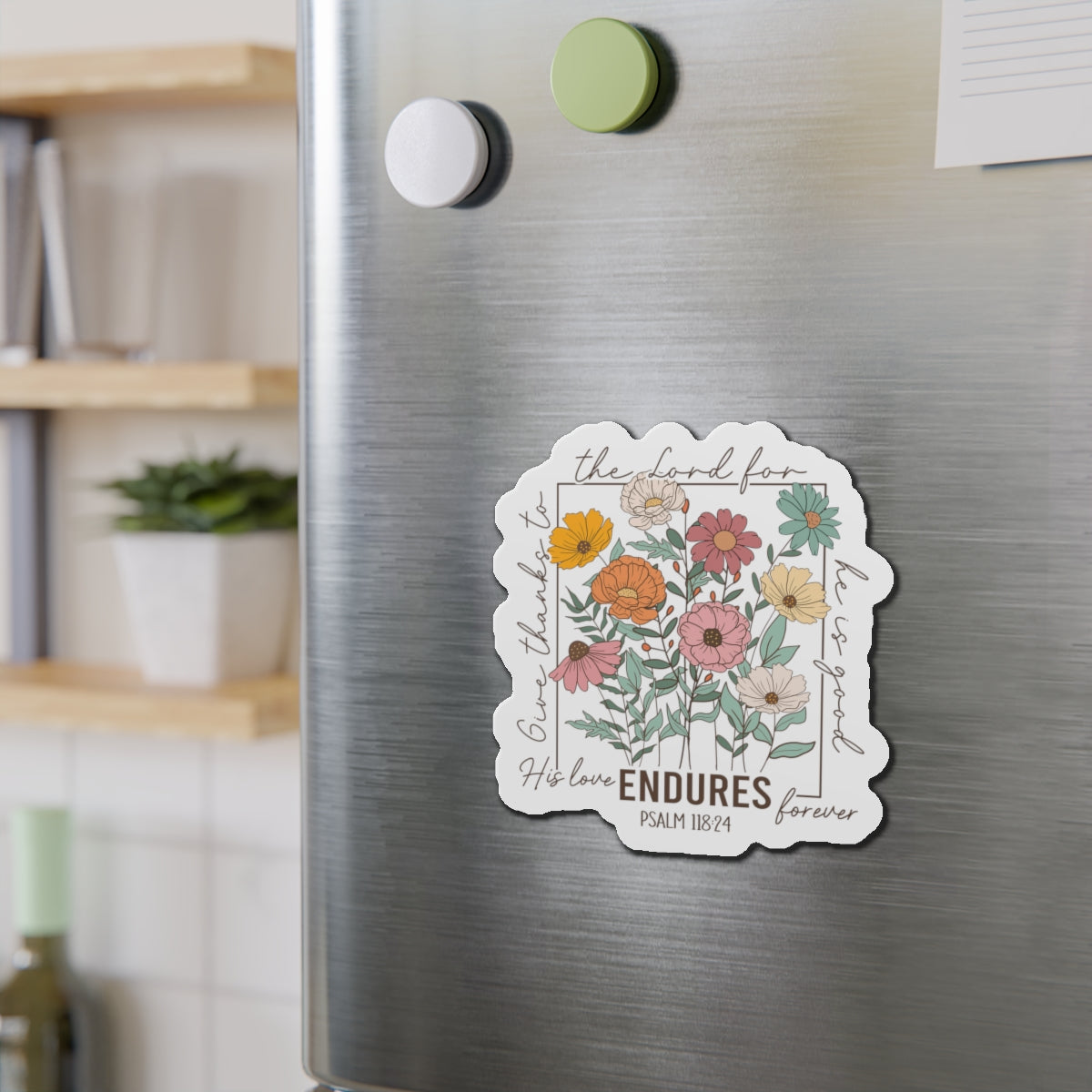 GIVE THANKS TO THE LORD STICKER