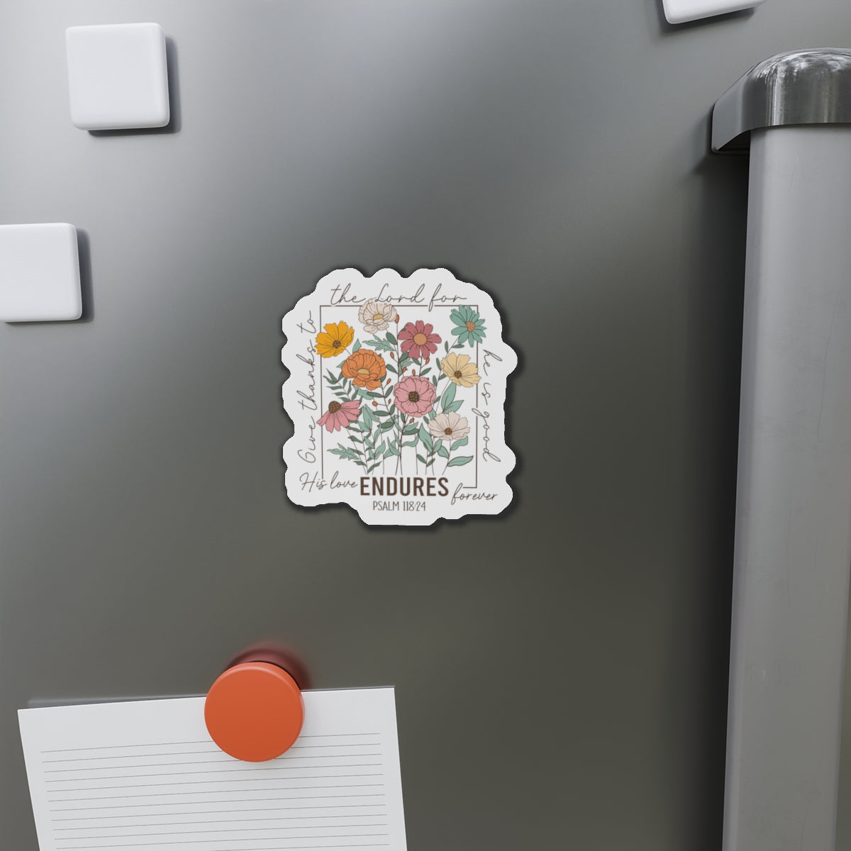 GIVE THANKS TO THE LORD STICKER