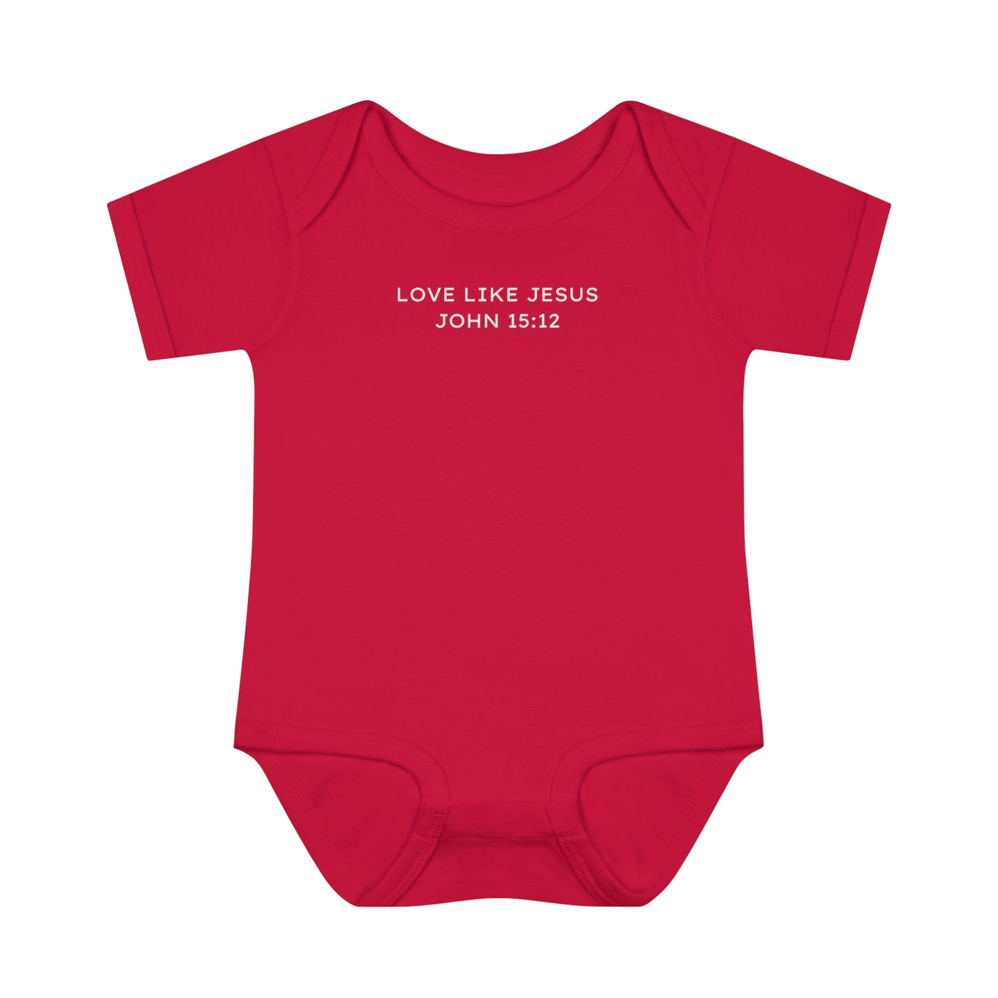 LOVE LIKE JESUS BABY BODYSUIT