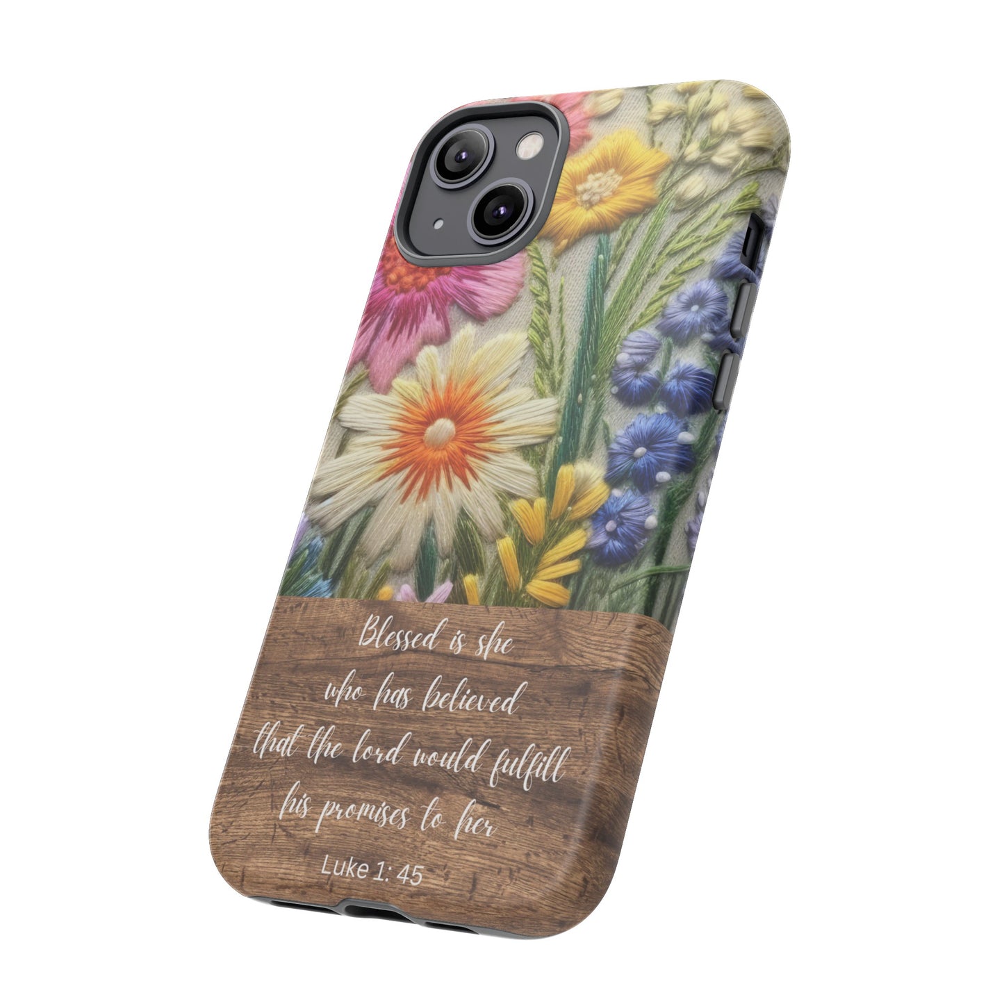 BLESSED IS SHE PHONE CASE