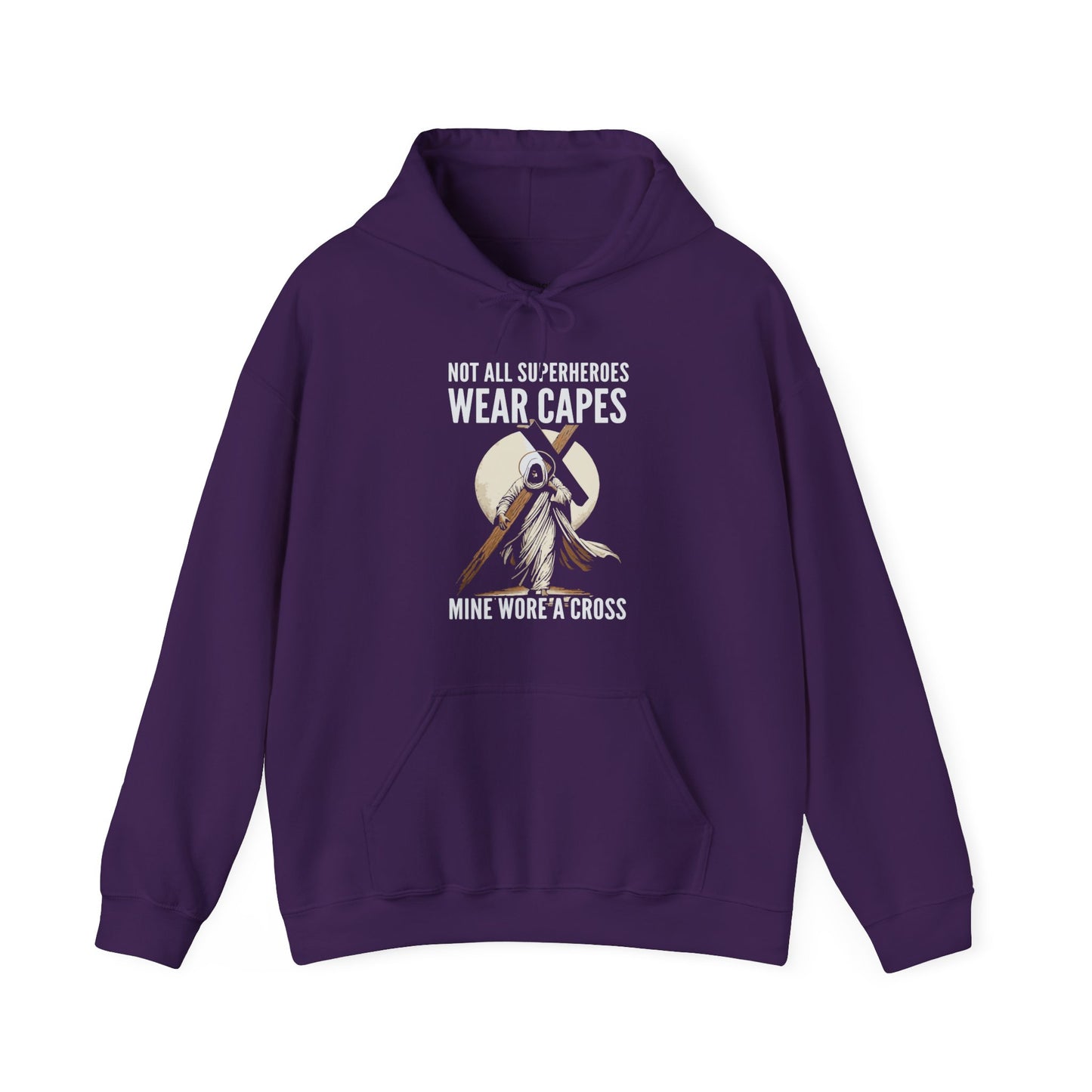 MINE WORE A CROSS UNISEX HOODIE