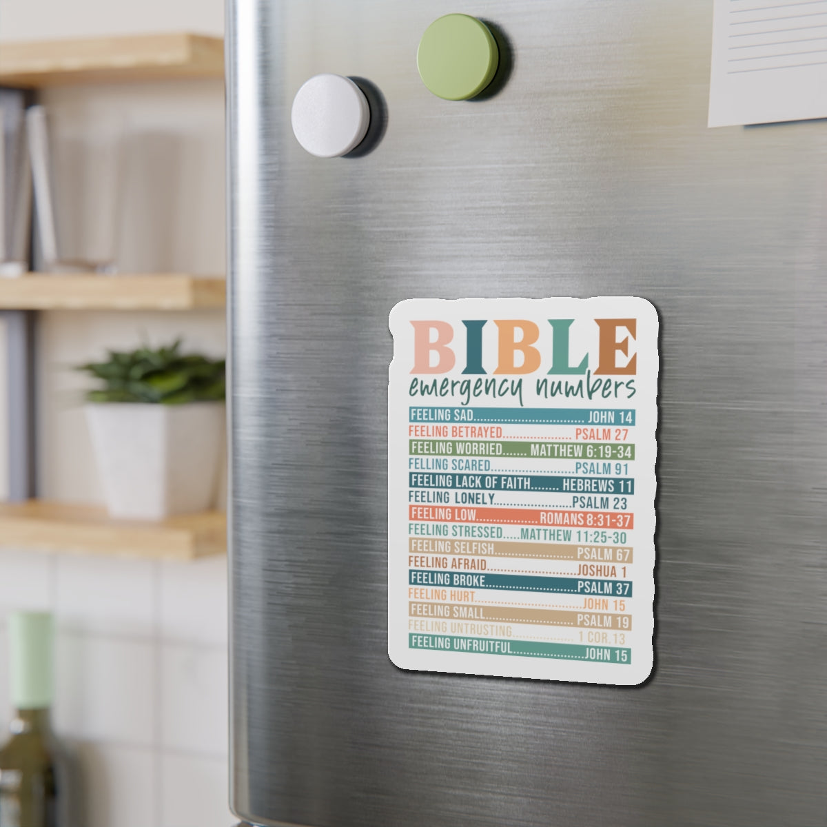 BIBLE NUMBERS MAGNET