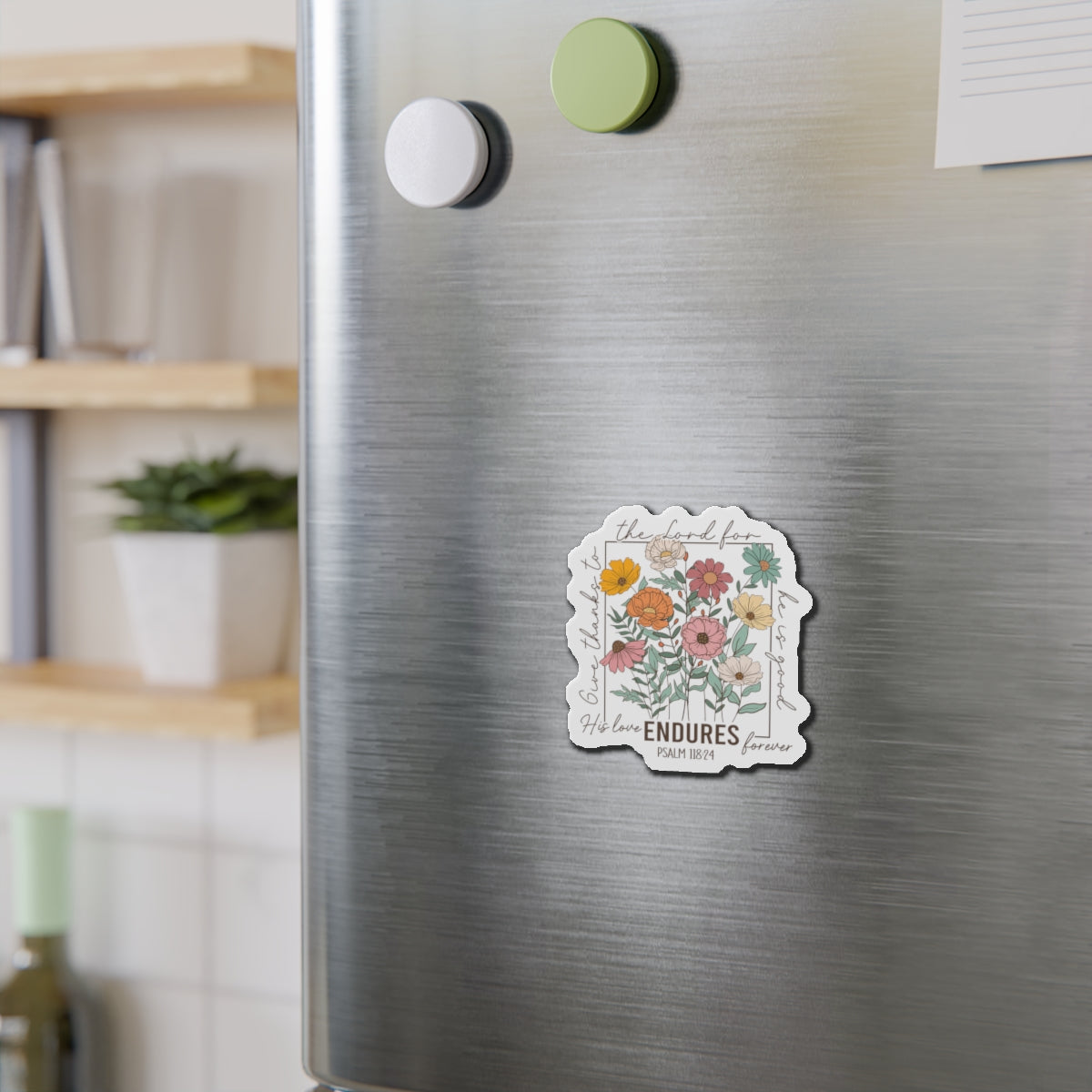 GIVE THANKS TO THE LORD STICKER