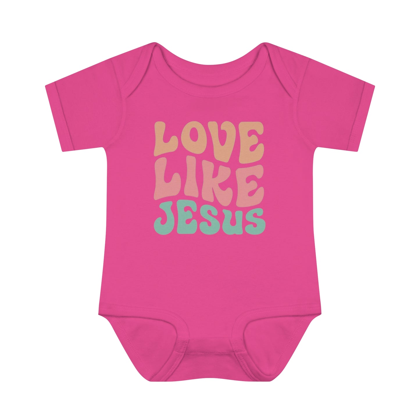 LOVE LIKE JESUS BABY BODYSUIT