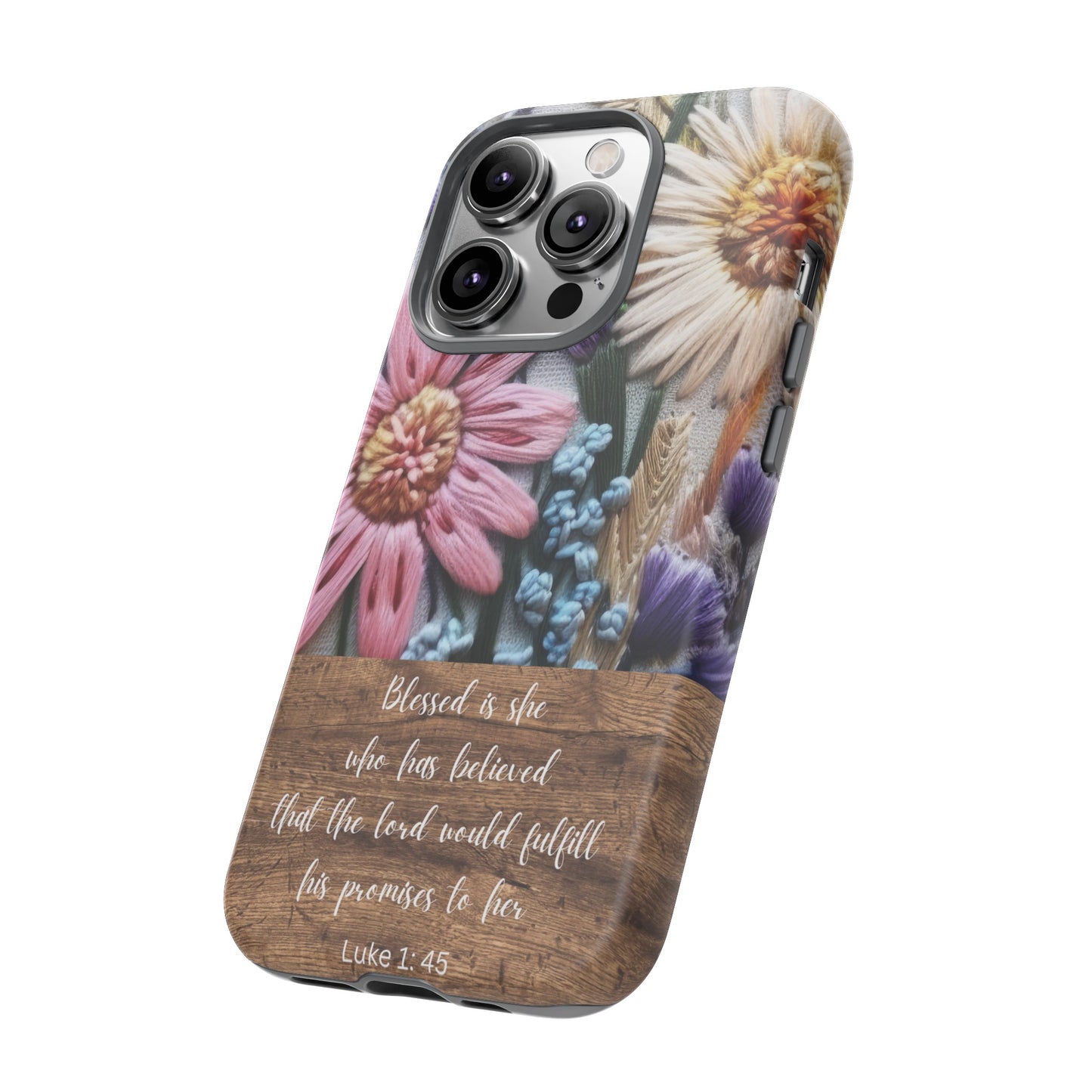BLESSED IS SHE PHONE CASE