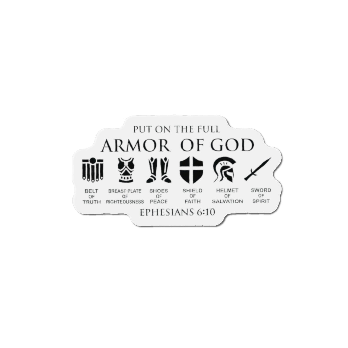 ARMOR OF GOD MAGNET