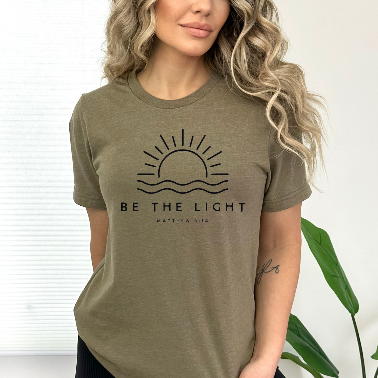 BE THE LIGHT UNISEX TEE