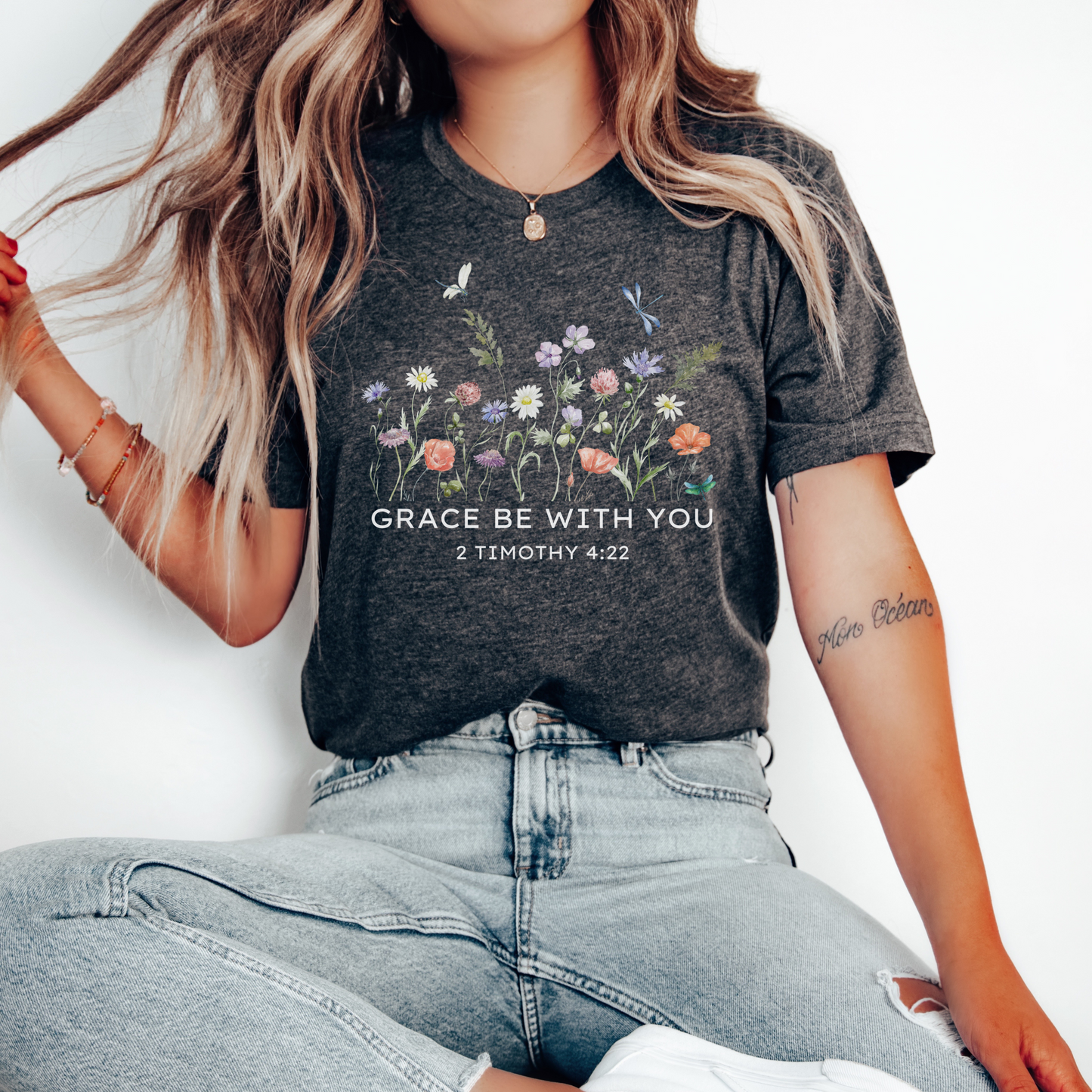 GRACE BE WITH YOU UNISEX TEE