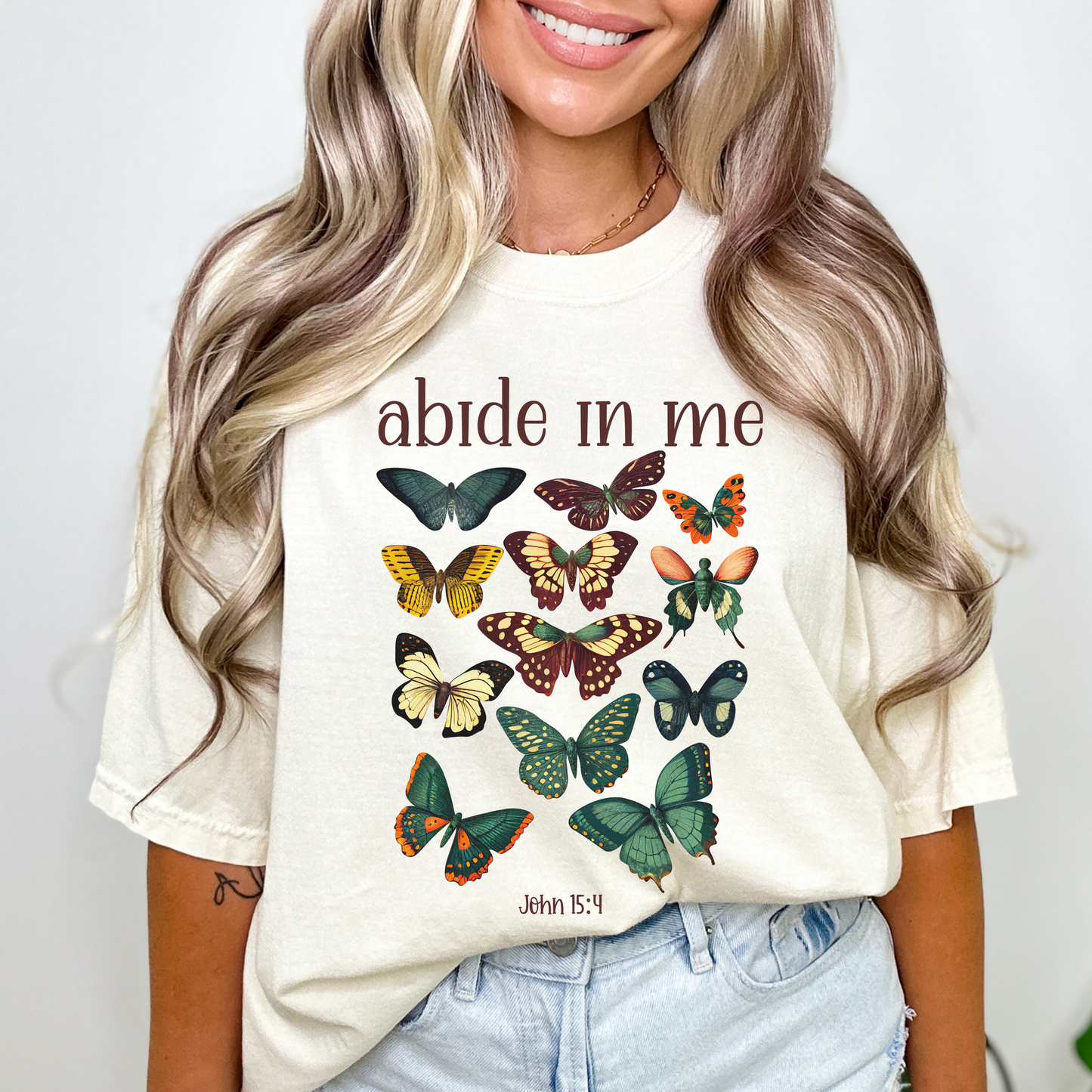 ABIDE IN ME UNISEX TEE