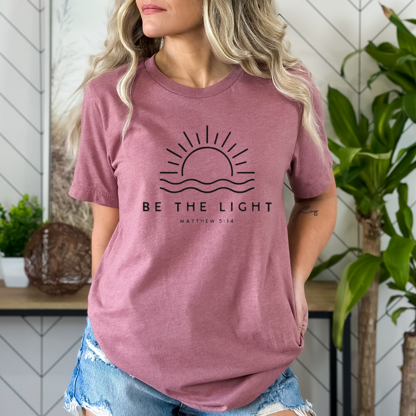 BE THE LIGHT UNISEX TEE