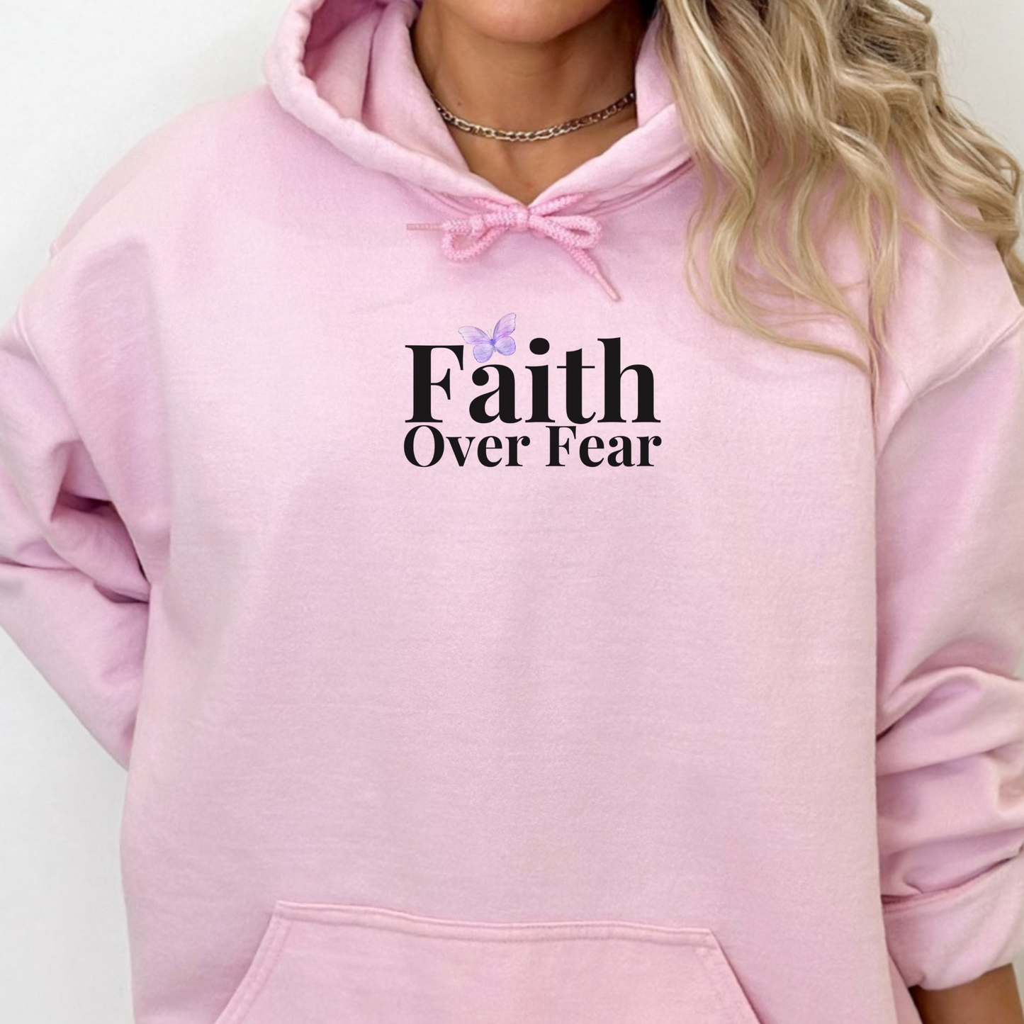 FAITH OVER FEAR UNISEX HOODIE