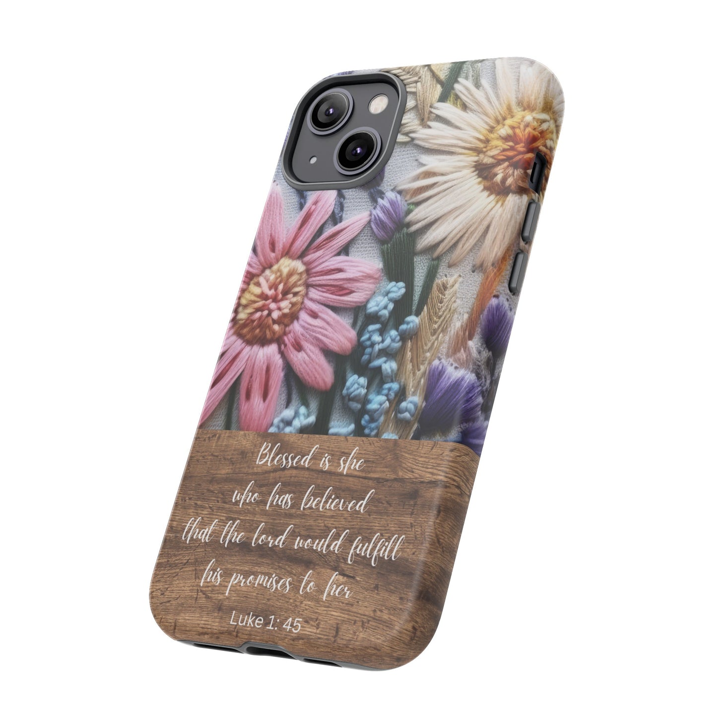 BLESSED IS SHE PHONE CASE