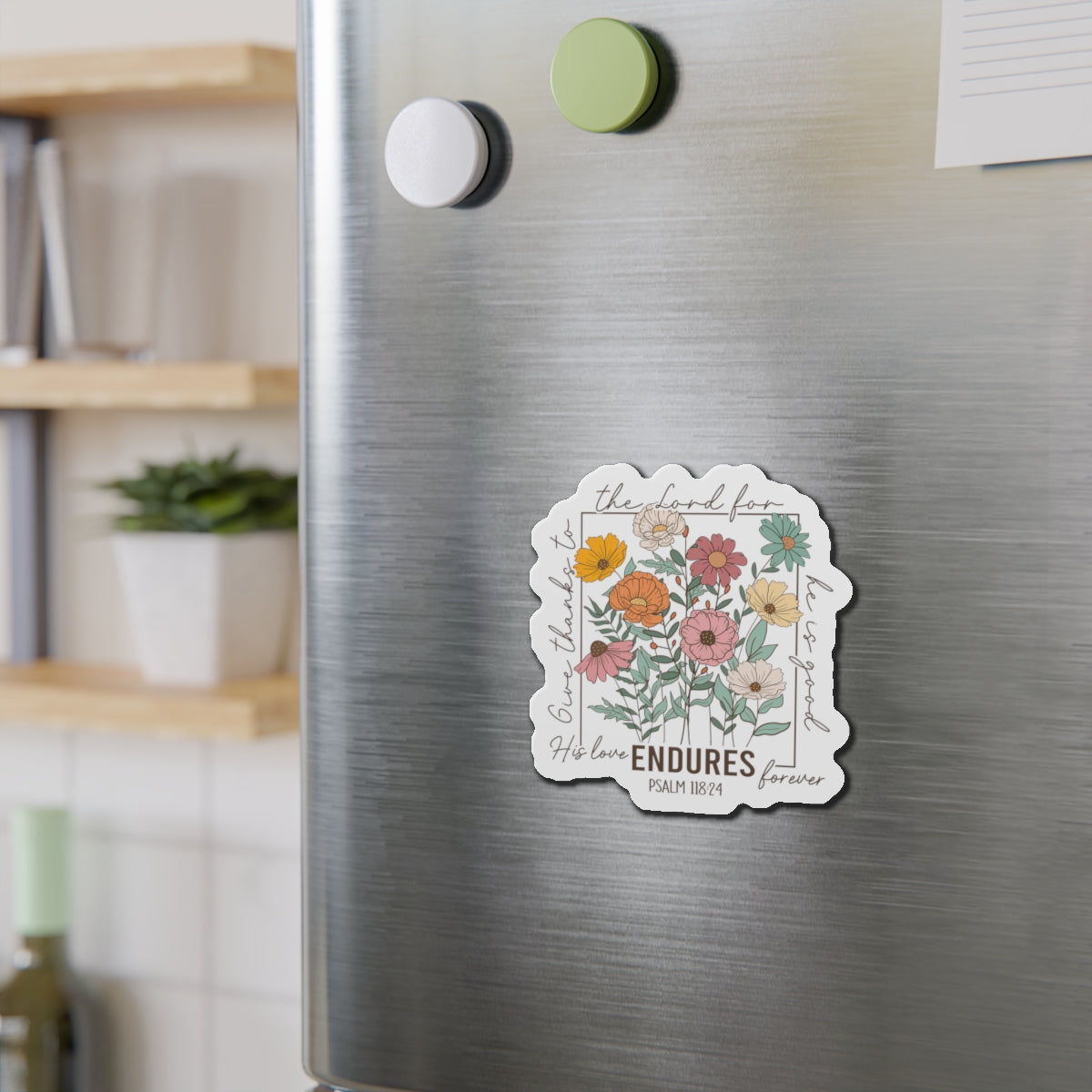 GIVE THANKS TO THE LORD STICKER