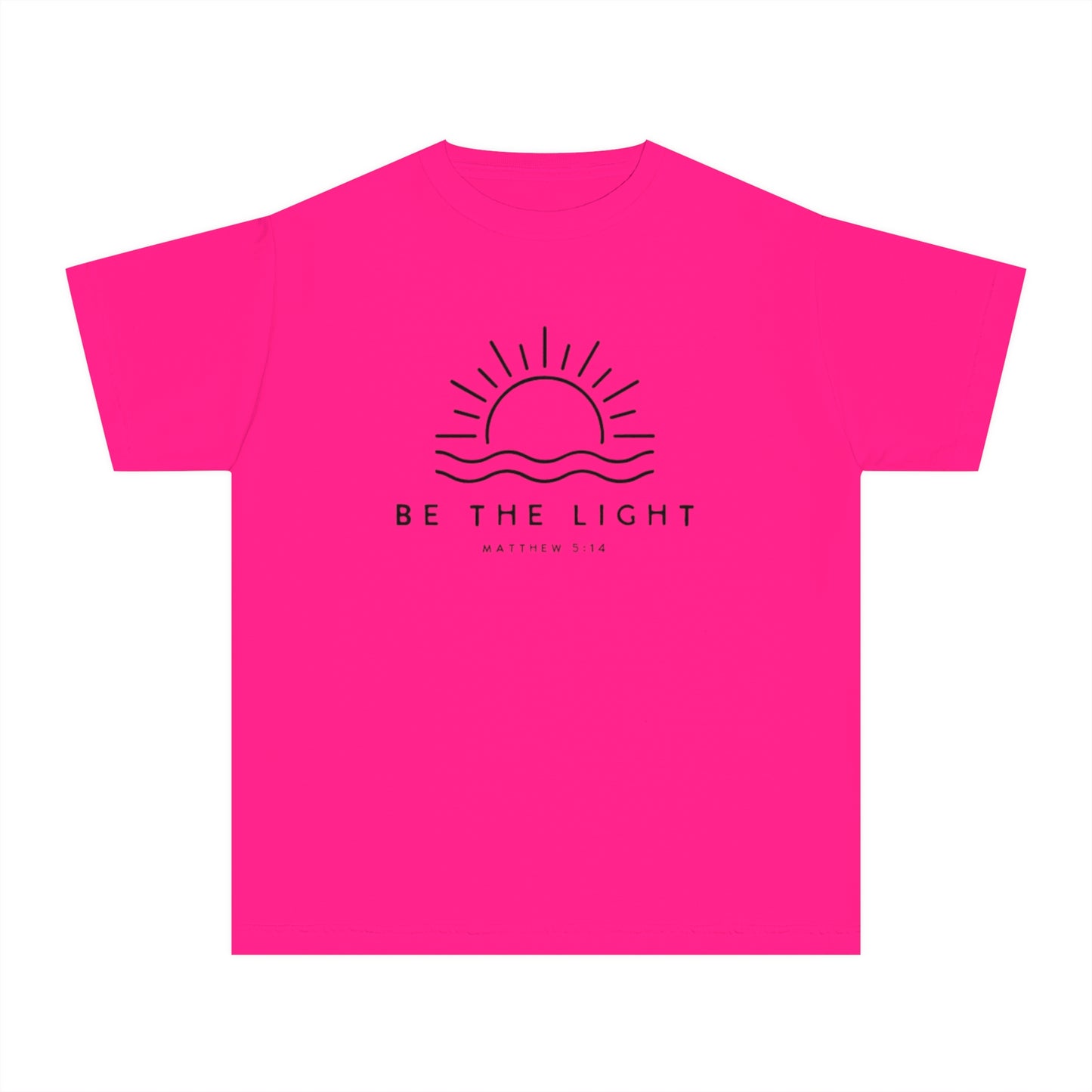 BE THE LIGHT YOUTH TEE