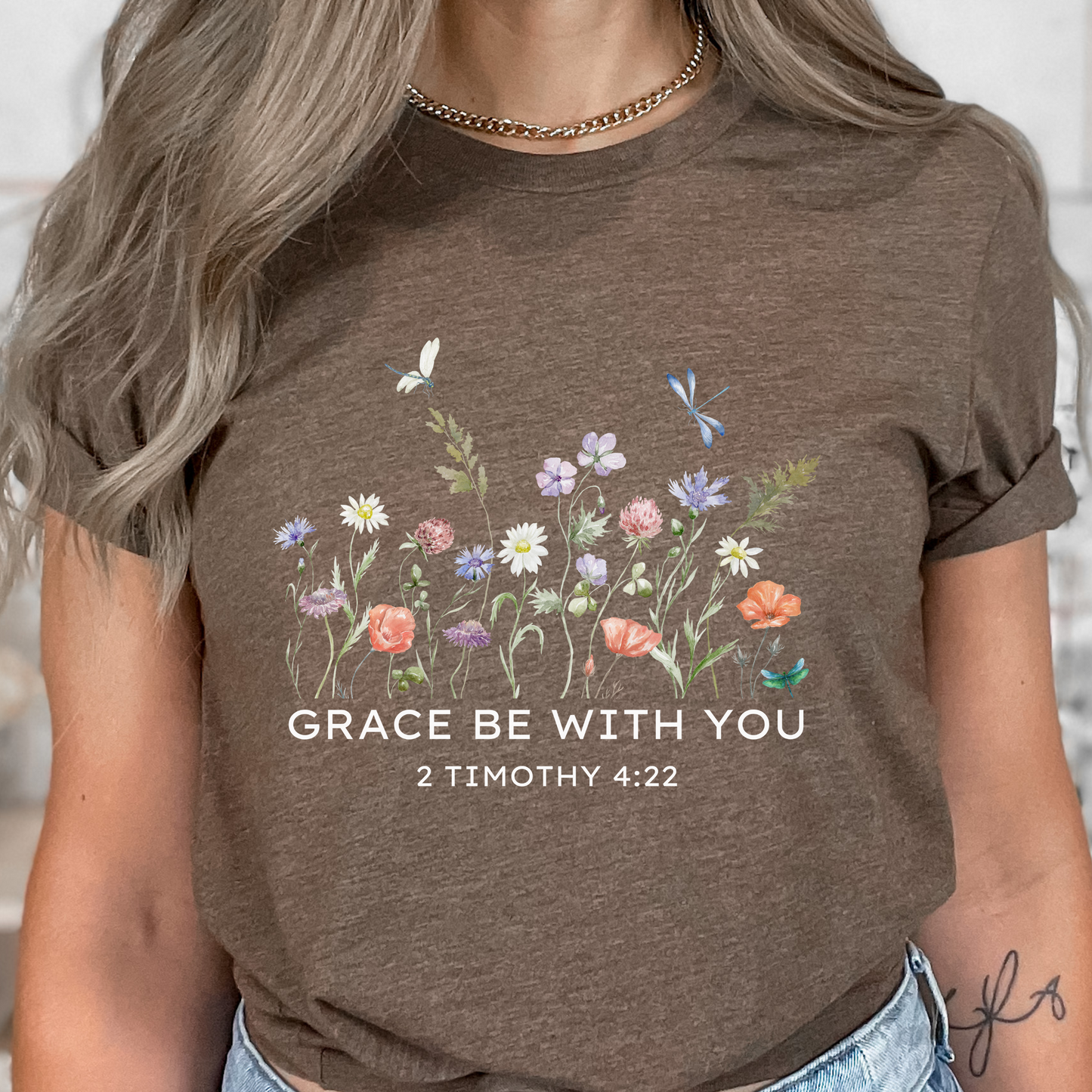 GRACE BE WITH YOU UNISEX TEE