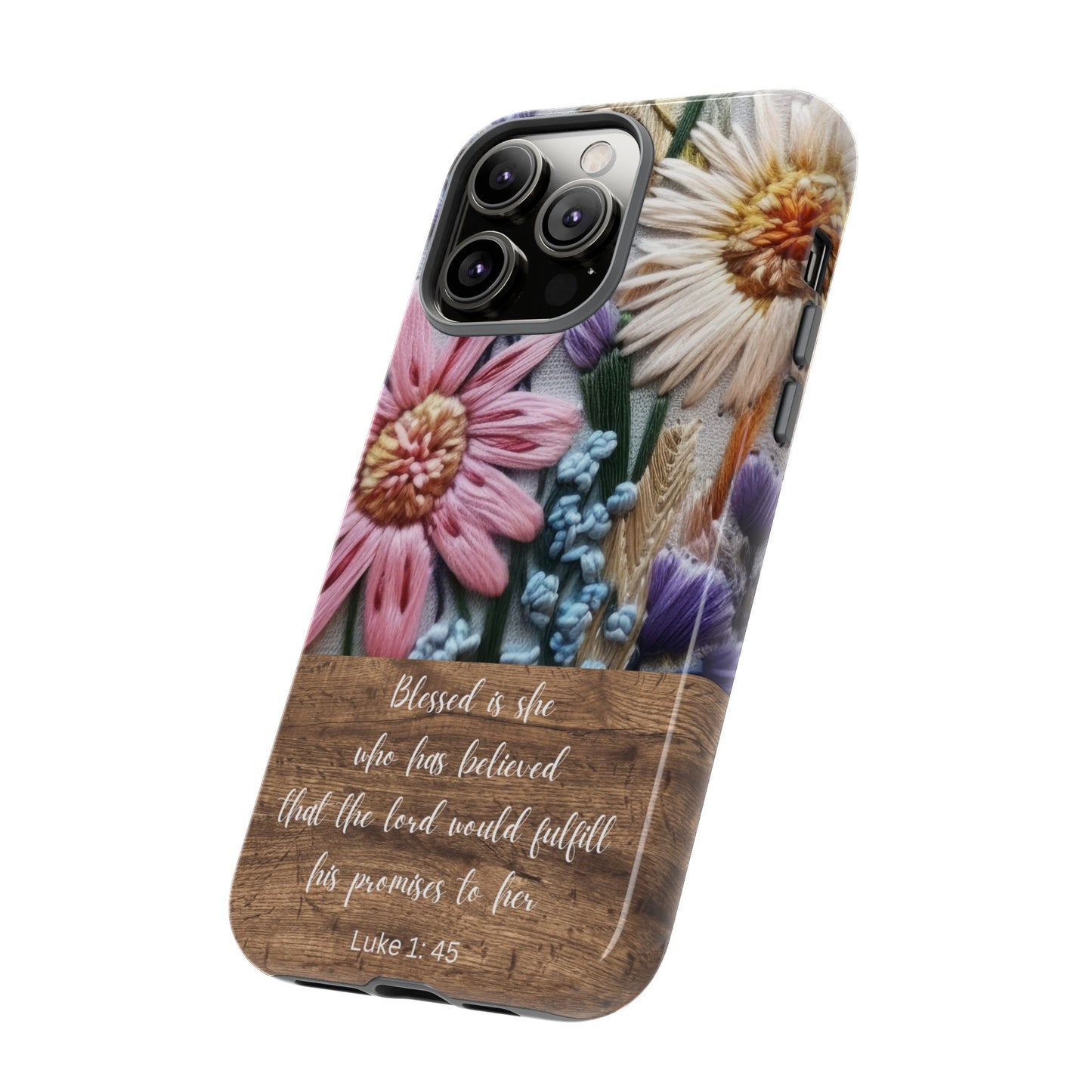 BLESSED IS SHE PHONE CASE