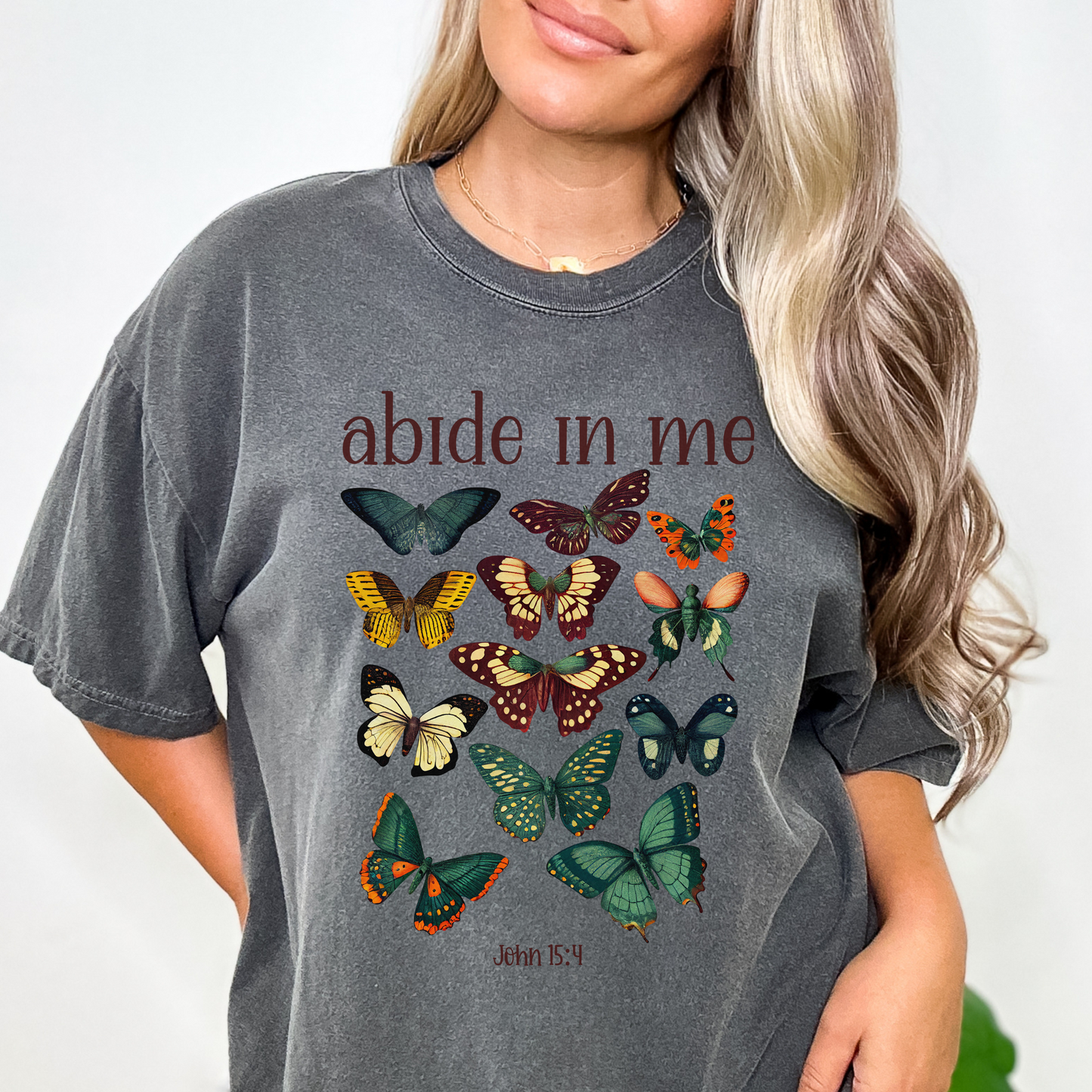 ABIDE IN ME UNISEX TEE
