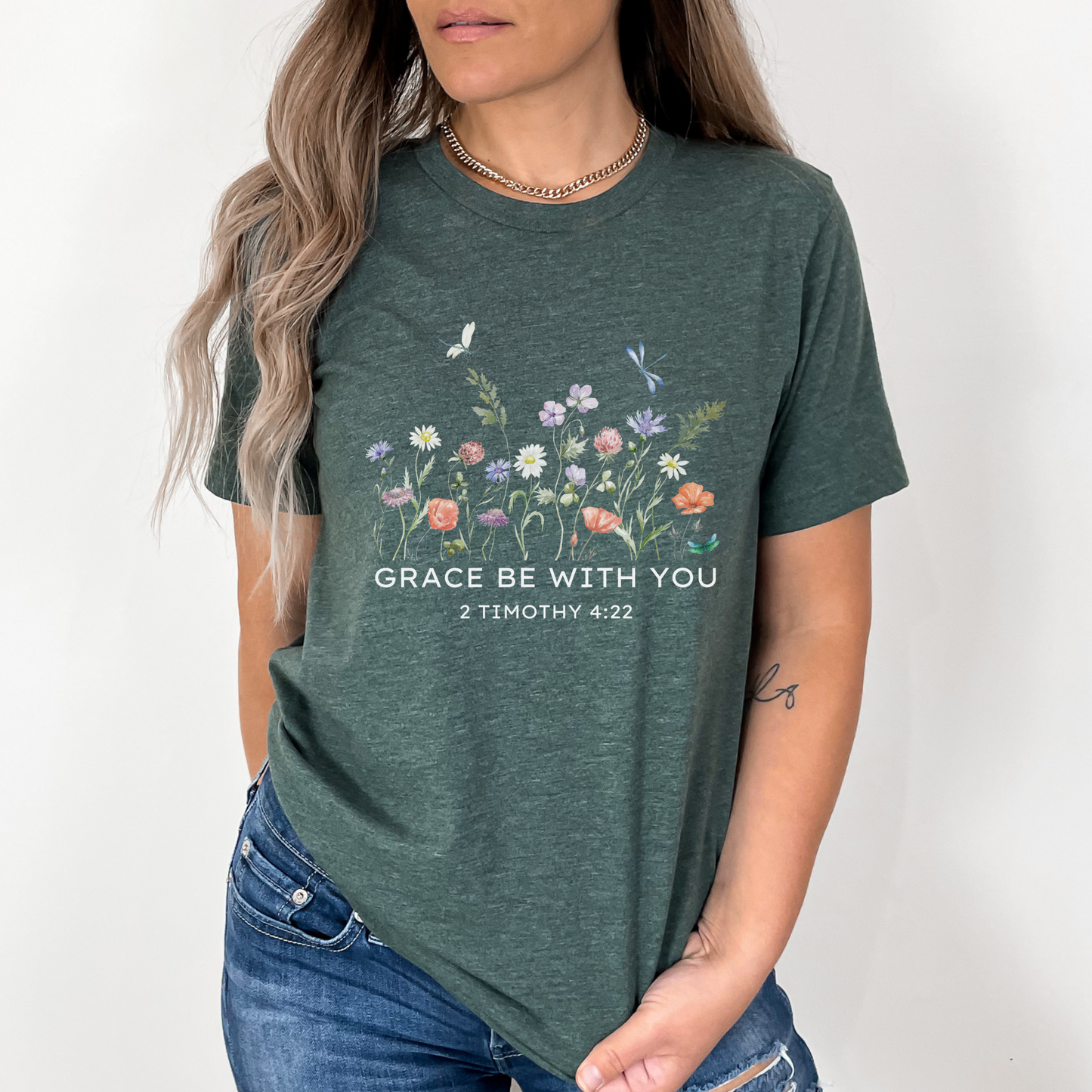 GRACE BE WITH YOU UNISEX TEE