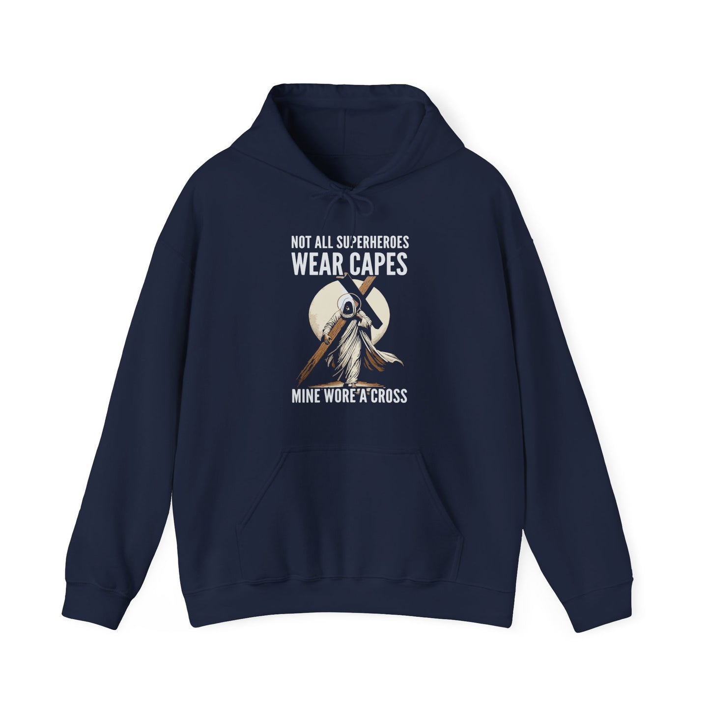 MINE WORE A CROSS UNISEX HOODIE