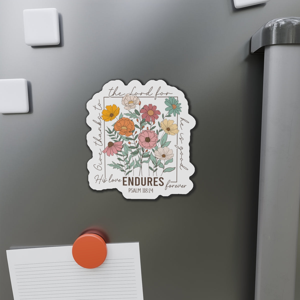 GIVE THANKS TO THE LORD STICKER