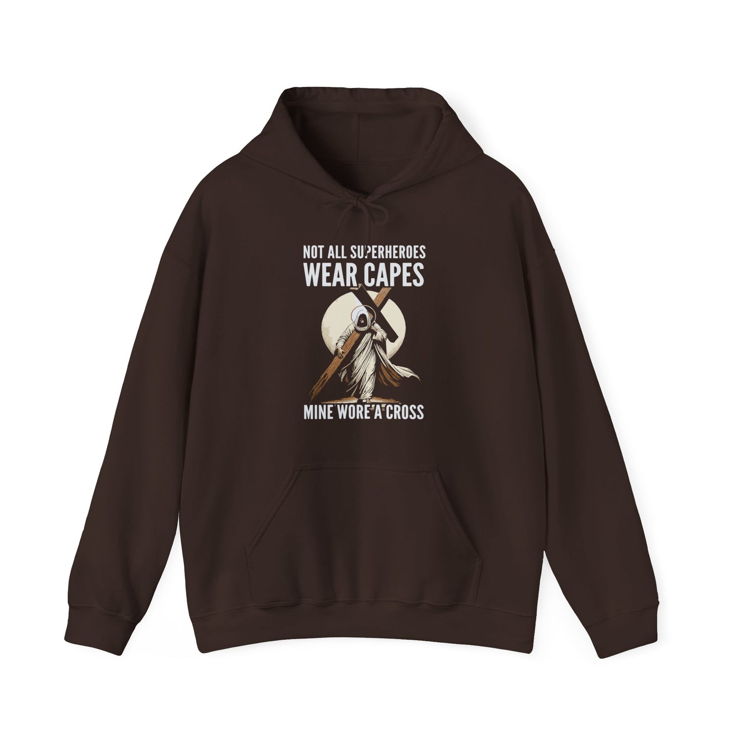 MINE WORE A CROSS UNISEX HOODIE