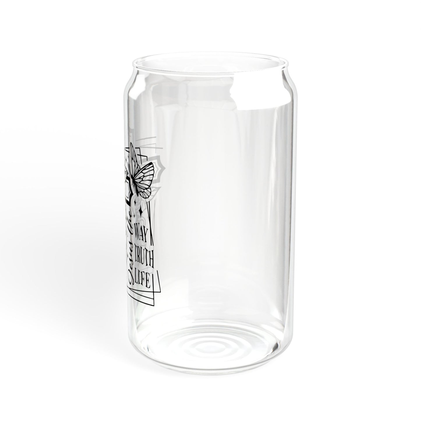 JESUS THE WAY THE TRUTH THE LIFE SIPPER GLASS