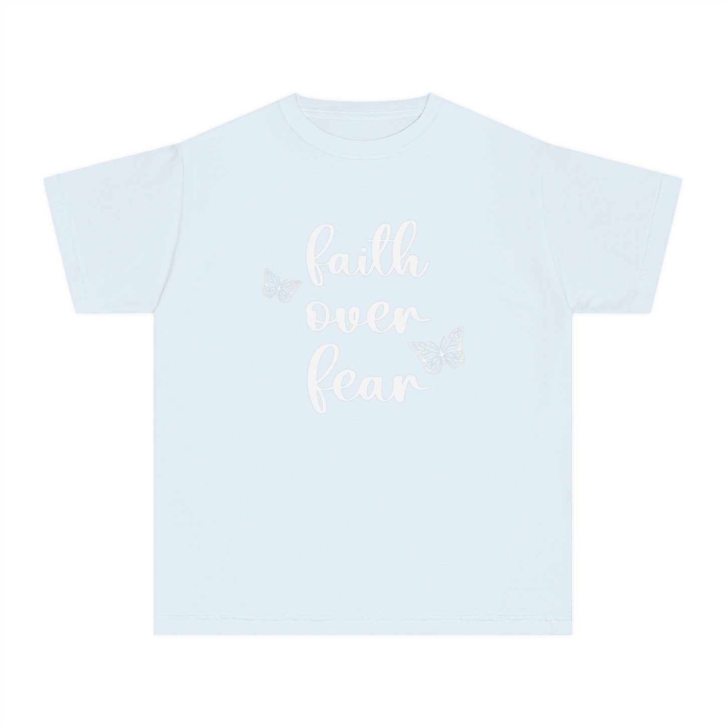 FAITH OVER FEAR YOUTH TEE