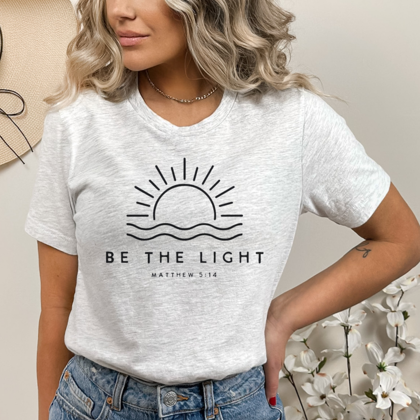 BE THE LIGHT UNISEX TEE