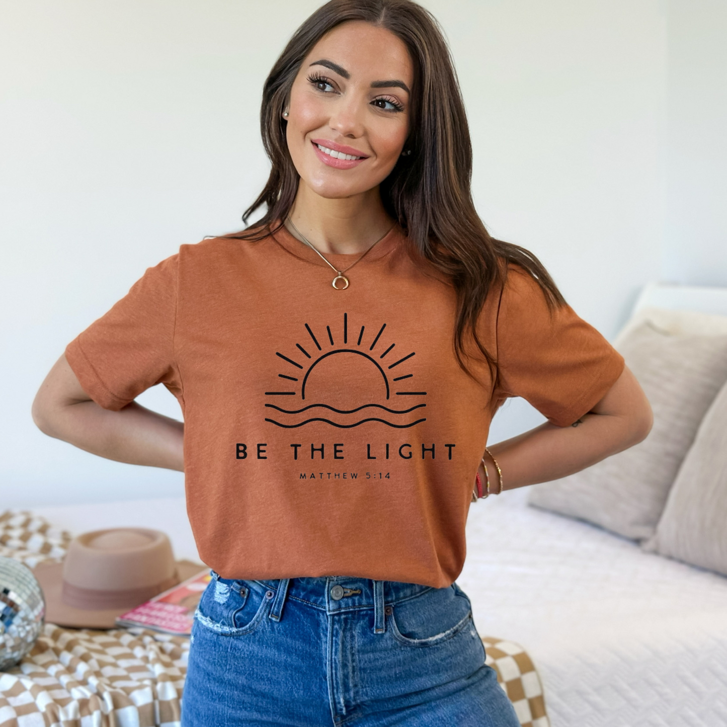 BE THE LIGHT UNISEX TEE