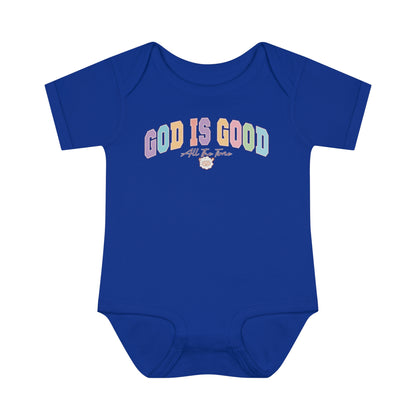 GOD IS GOOD ALL THE TIME BABY BODYSUIT