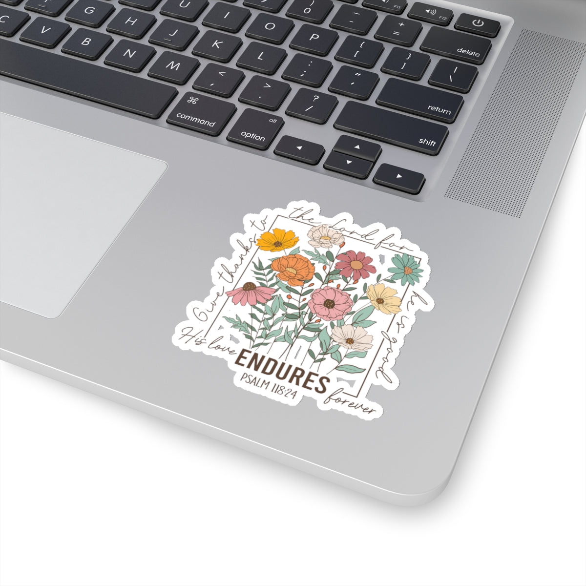 GIVE THANKS TO THE LORD STICKER