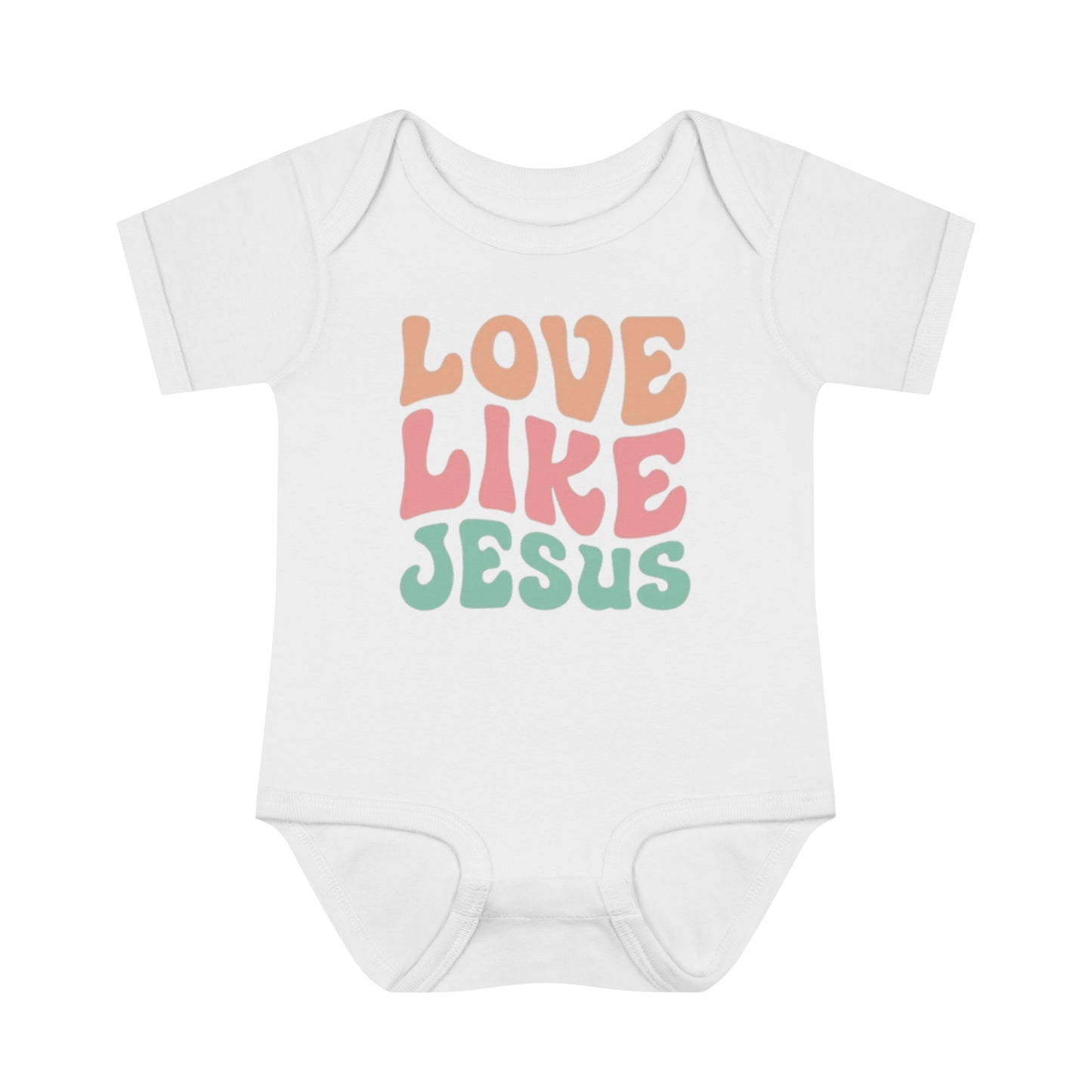 LOVE LIKE JESUS BABY BODYSUIT