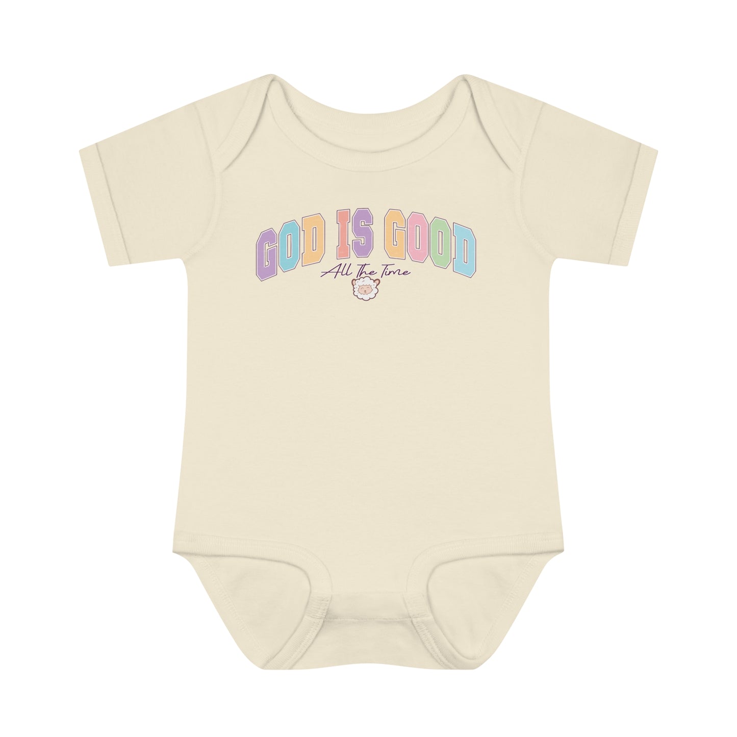 GOD IS GOOD ALL THE TIME BABY BODYSUIT