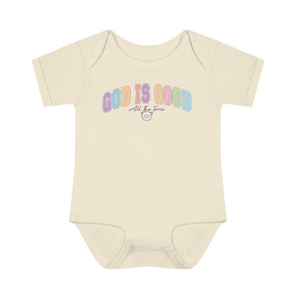 GOD IS GOOD ALL THE TIME BABY BODYSUIT