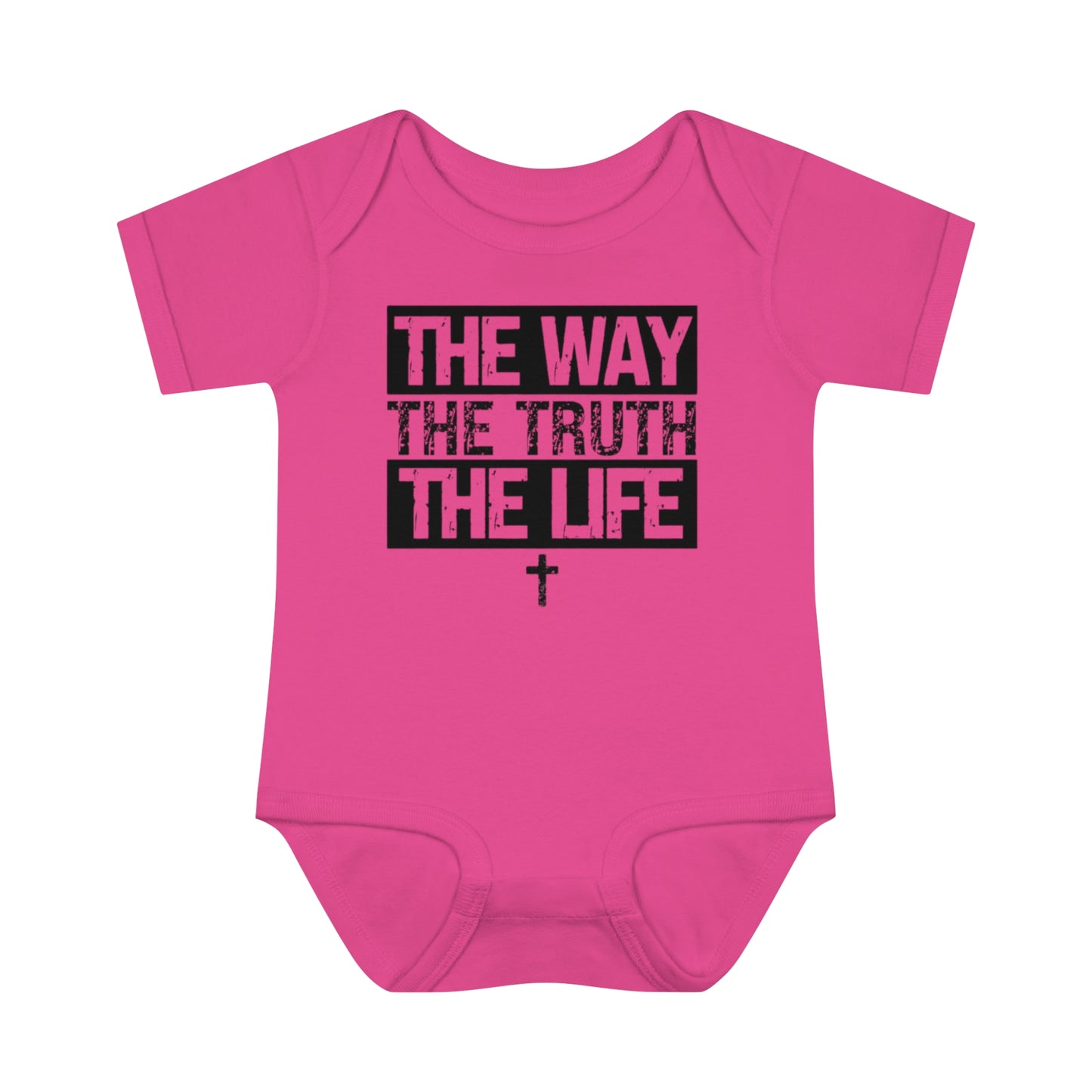 THE WAY THE TRUTH THE LIFE BABY BODYSUIT