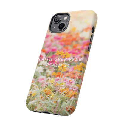 FAITH OVER FEAR PHONE CASE