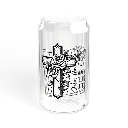 JESUS THE WAY THE TRUTH THE LIFE SIPPER GLASS