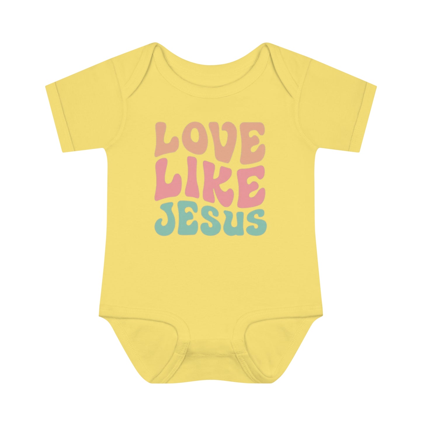 LOVE LIKE JESUS BABY BODYSUIT