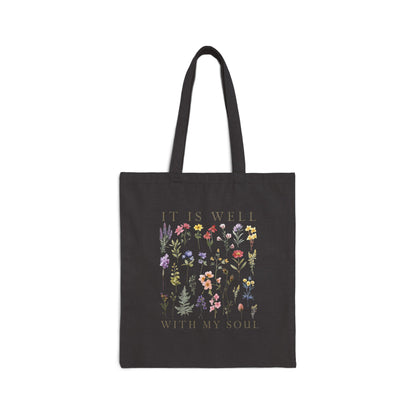 IT IS WELL WITH MY SOUL TOTE BAG