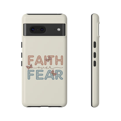 FAITH OVER FEAR PHONE CASE