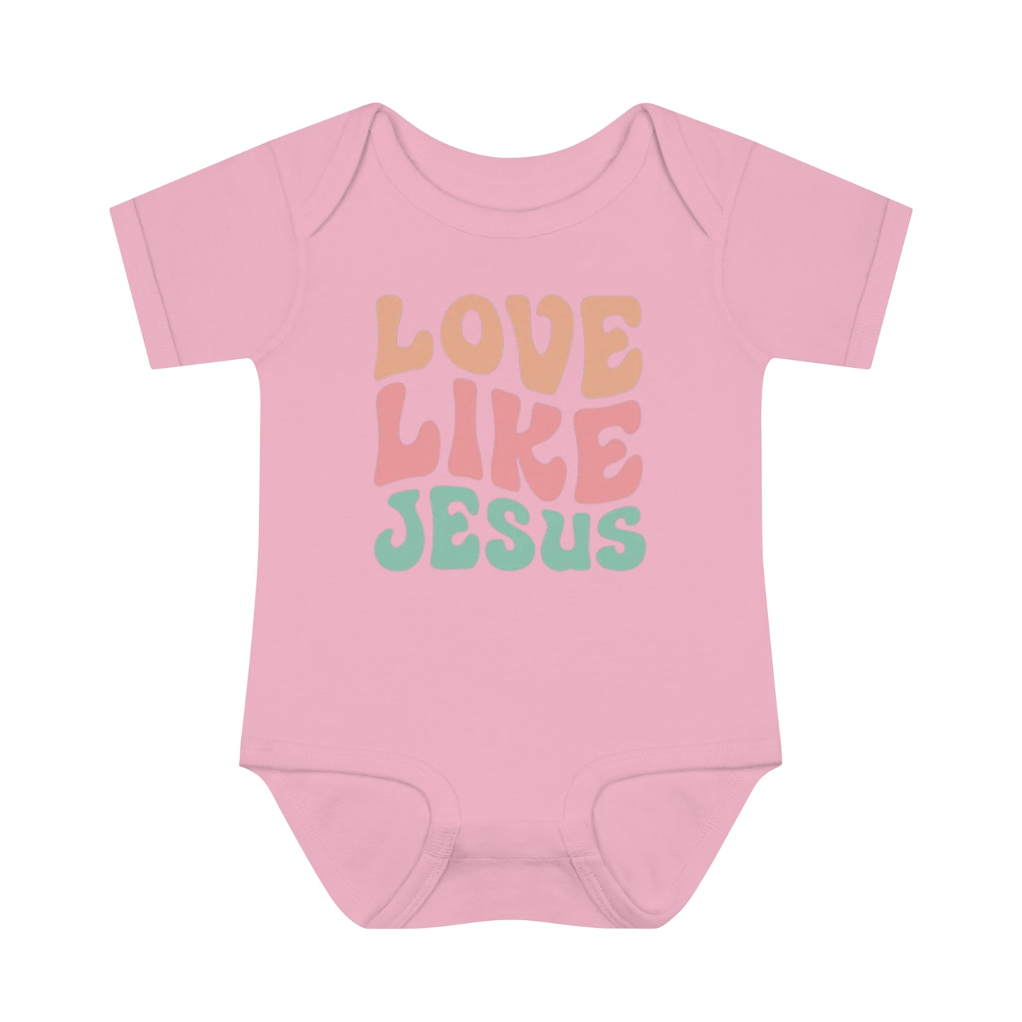 LOVE LIKE JESUS BABY BODYSUIT