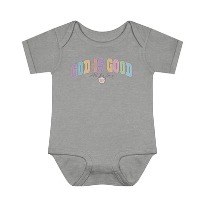 GOD IS GOOD ALL THE TIME BABY BODYSUIT