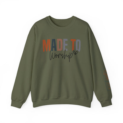 MADE TO WORSHIP CREWNECK SWEATSHIRT