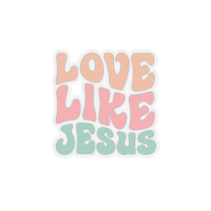 LOVE LIKE JESUS STICKER