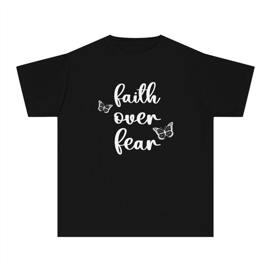 FAITH OVER FEAR YOUTH TEE