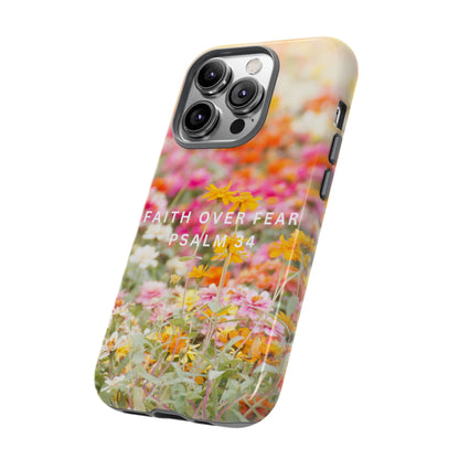 FAITH OVER FEAR PHONE CASE